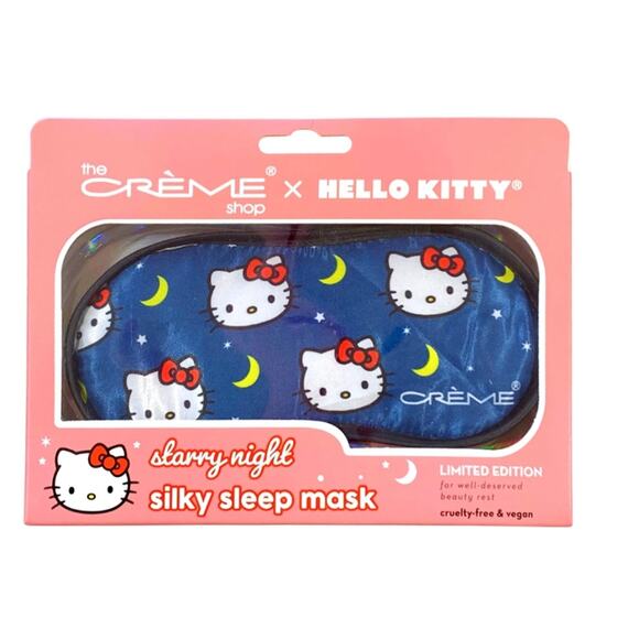 the CREME SHOP X HELLO KITTY Silky Satin Sleep Mask - Picture 1 of 1